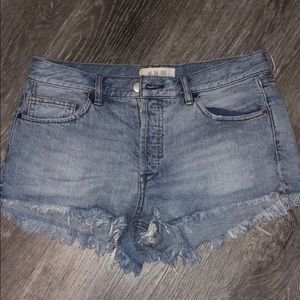 Free people cut off shorts